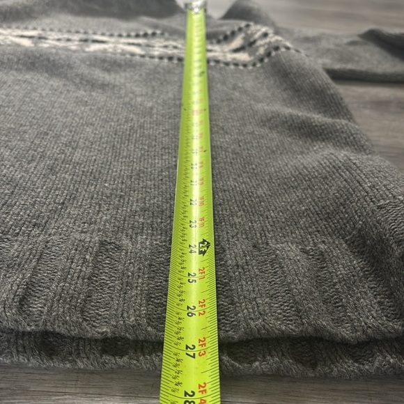 DKNY Jeans Men’s Fair Isle Sweater – Size Medium – 100% Lambswool - Picture 4 of 7